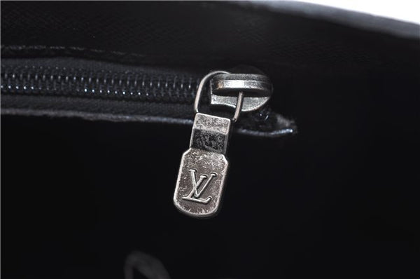 Auth Louis Vuitton Epi Porte Documents Bandouliere Briefcase M54462 Black 4776D