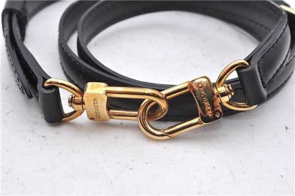 Auth Louis Vuitton Epi Porte Documents Bandouliere Briefcase M54462 Black 4776D