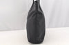 Authentic FENDI Vintage Nylon Leather Hand Tote Bag Black 4776I