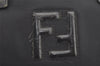 Authentic FENDI Vintage Nylon Leather Hand Tote Bag Black 4776I