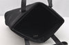 Authentic FENDI Vintage Nylon Leather Hand Tote Bag Black 4776I