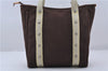 Authentic LOUIS VUITTON Antigua LV Cup Cabas MM Tote Bag Brown M80663 LV 4777C
