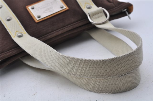 Authentic LOUIS VUITTON Antigua LV Cup Cabas MM Tote Bag Brown M80663 LV 4777C