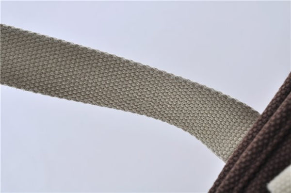 Authentic LOUIS VUITTON Antigua LV Cup Cabas MM Tote Bag Brown M80663 LV 4777C