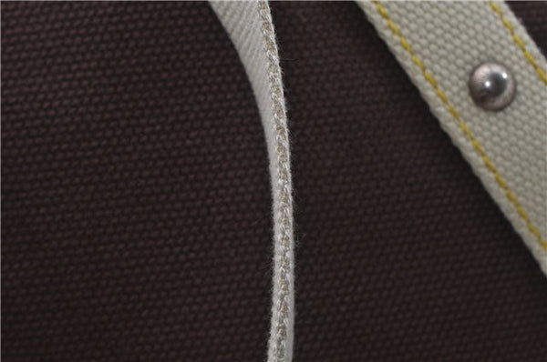 Authentic LOUIS VUITTON Antigua LV Cup Cabas MM Tote Bag Brown M80663 LV 4777C