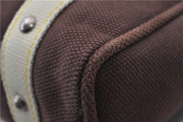 Authentic LOUIS VUITTON Antigua LV Cup Cabas MM Tote Bag Brown M80663 LV 4777C