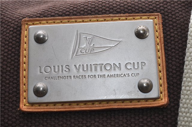 Authentic LOUIS VUITTON Antigua LV Cup Cabas MM Tote Bag Brown M80663 LV 4777C