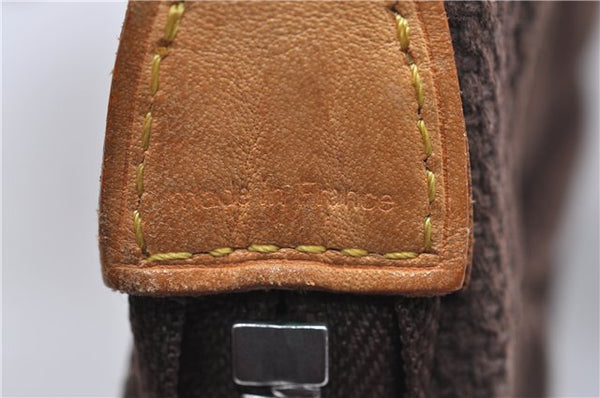 Authentic LOUIS VUITTON Antigua LV Cup Cabas MM Tote Bag Brown M80663 LV 4777C
