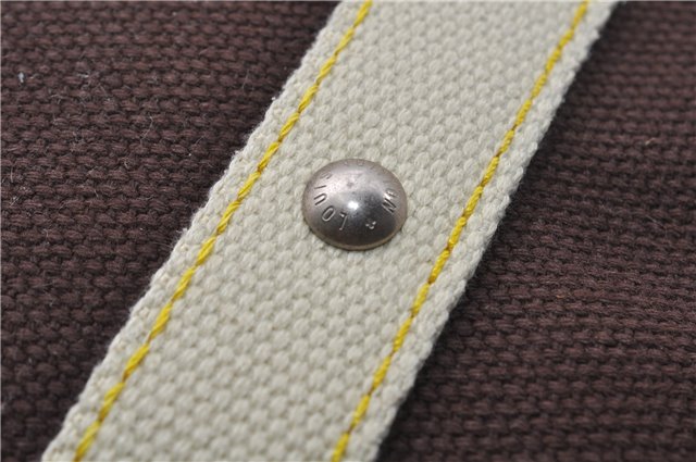 Authentic LOUIS VUITTON Antigua LV Cup Cabas MM Tote Bag Brown M80663 LV 4777C