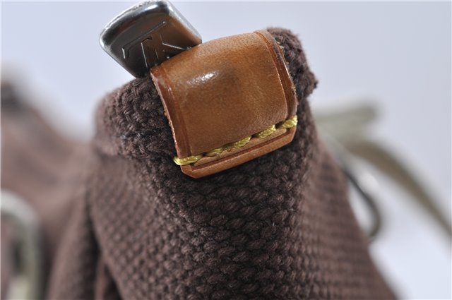 Authentic LOUIS VUITTON Antigua LV Cup Cabas MM Tote Bag Brown M80663 LV 4777C