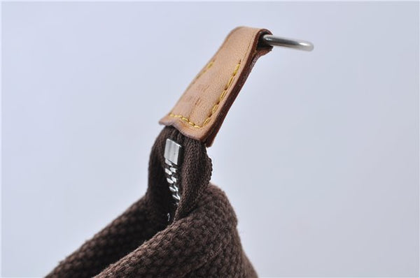 Authentic LOUIS VUITTON Antigua LV Cup Cabas MM Tote Bag Brown M80663 LV 4777C