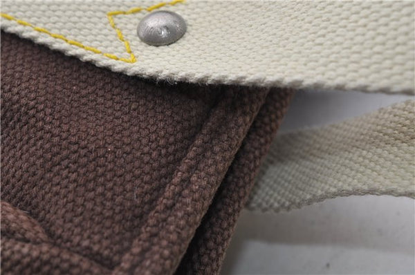 Authentic LOUIS VUITTON Antigua LV Cup Cabas MM Tote Bag Brown M80663 LV 4777C