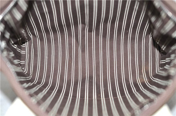 Authentic LOUIS VUITTON Antigua LV Cup Cabas MM Tote Bag Brown M80663 LV 4777C