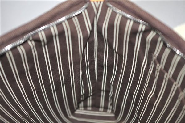 Authentic LOUIS VUITTON Antigua LV Cup Cabas MM Tote Bag Brown M80663 LV 4777C