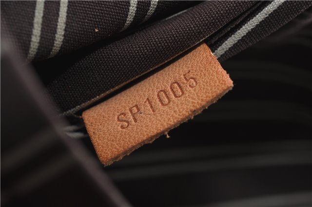 Authentic LOUIS VUITTON Antigua LV Cup Cabas MM Tote Bag Brown M80663 LV 4777C