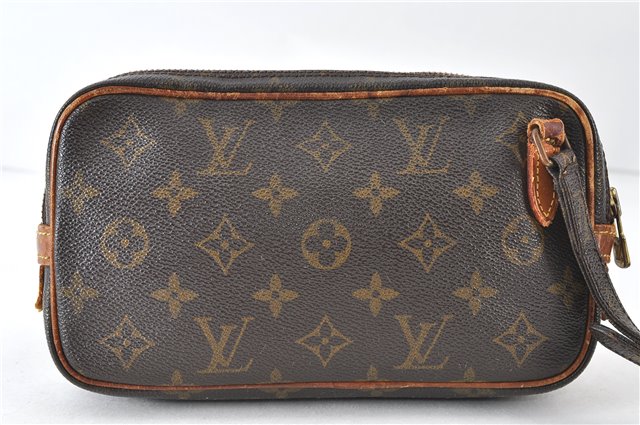 Auth Louis Vuitton Monogram Marly Bandouliere Shoulder Bag M51828 LV Junk 4777D