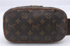 Authentic Louis Vuitton Monogram Pochette Gange Waist Waist bag M51870 LV 4780D