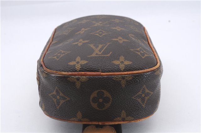 Authentic Louis Vuitton Monogram Pochette Gange Waist Waist bag M51870 LV 4780D