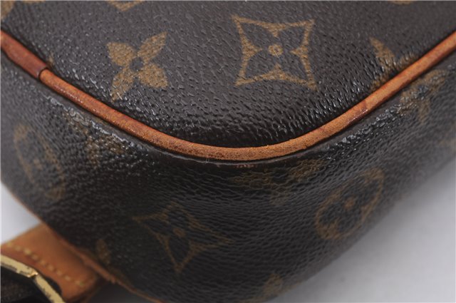 Authentic Louis Vuitton Monogram Pochette Gange Waist Waist bag M51870 LV 4780D