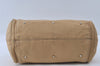 Authentic Chloe Vintage Paddington Leather Shoulder Hand Bag Beige 4780I