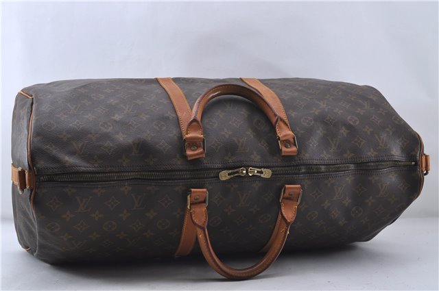 Auth Louis Vuitton Monogram Keepall Bandouliere 60 Boston Bag M41412 LV 4781D