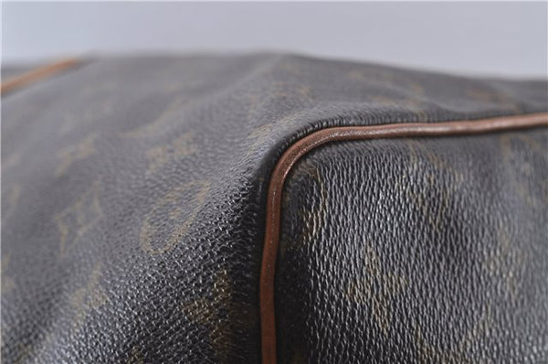 Auth Louis Vuitton Monogram Keepall Bandouliere 60 Boston Bag M41412 LV 4781D