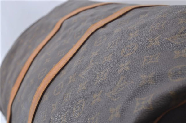 Auth Louis Vuitton Monogram Keepall Bandouliere 60 Boston Bag M41412 LV 4781D