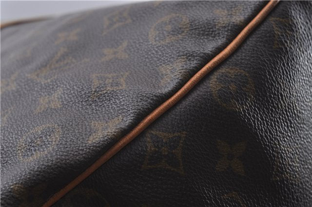 Auth Louis Vuitton Monogram Keepall Bandouliere 60 Boston Bag M41412 LV 4781D