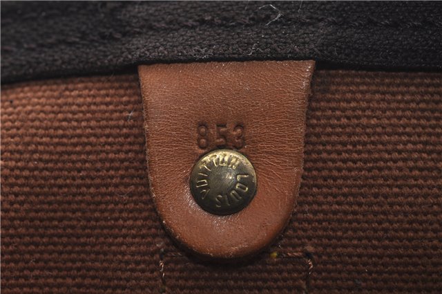 Auth Louis Vuitton Monogram Keepall Bandouliere 60 Boston Bag M41412 LV 4781D