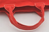 Authentic MARC JACOBS Vintage Canvas Shoulder Hand Tote Bag M0001573 Red 4782I