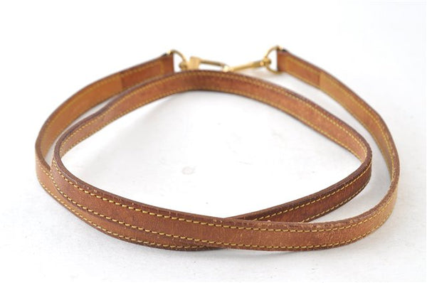 Authentic Louis Vuitton Leather Shoulder Strap Beige 47.2" LV 4783D