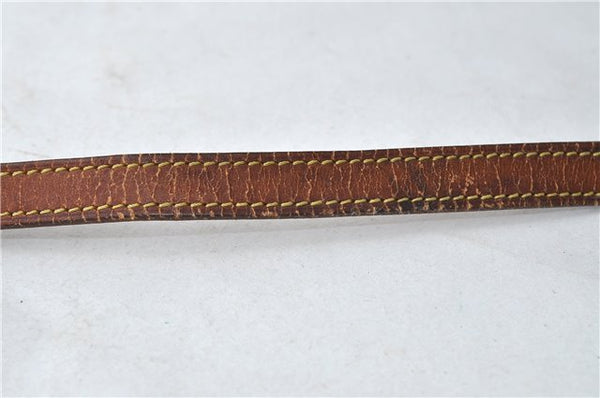 Authentic Louis Vuitton Leather Shoulder Strap Beige 47.2" LV 4783D