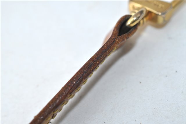 Authentic Louis Vuitton Leather Shoulder Strap Beige 47.2