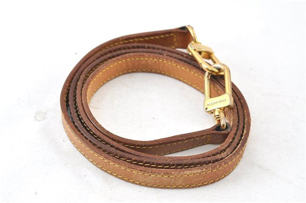 Authentic Louis Vuitton Leather Shoulder Strap Beige 47.2" LV 4783D