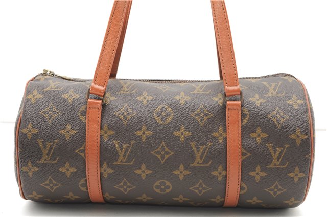 Authentic Louis Vuitton Monogram Papillon 30 Hand Bag Old Model LV 4783F