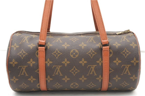 Authentic Louis Vuitton Monogram Papillon 30 Hand Bag Old Model LV 4783F