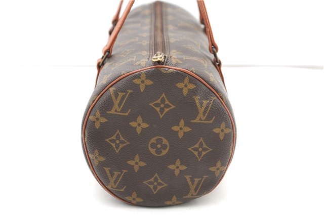 Authentic Louis Vuitton Monogram Papillon 30 Hand Bag Old Model LV 4783F