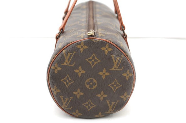 Authentic Louis Vuitton Monogram Papillon 30 Hand Bag Old Model LV 4783F