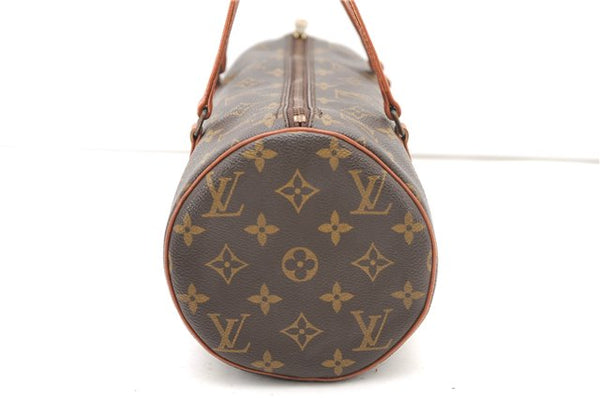 Authentic Louis Vuitton Monogram Papillon 30 Hand Bag Old Model LV 4783F
