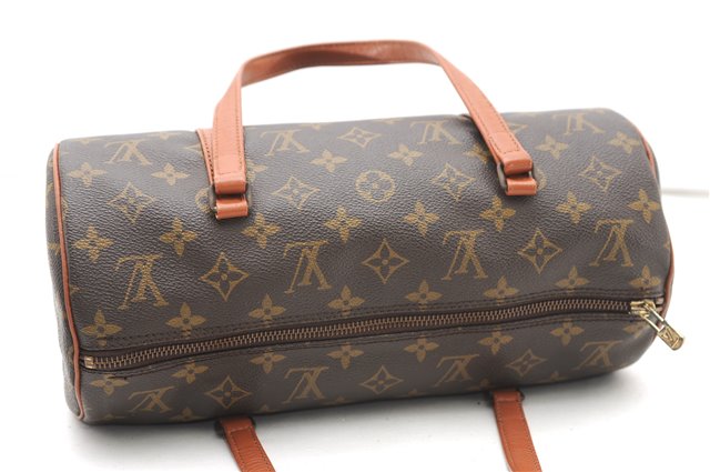 Authentic Louis Vuitton Monogram Papillon 30 Hand Bag Old Model LV 4783F