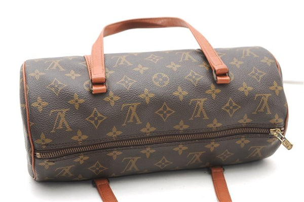 Authentic Louis Vuitton Monogram Papillon 30 Hand Bag Old Model LV 4783F