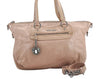 Authentic MIU MIU Vintage Leather 2Way Shoulder Tote Bag Beige 4783I