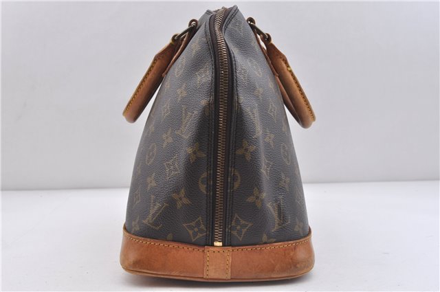 Authentic LOUIS VUITTON Monogram Alma Hand Bag M51130 LV 4785C