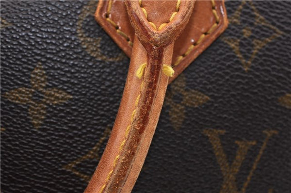 Authentic LOUIS VUITTON Monogram Alma Hand Bag M51130 LV 4785C