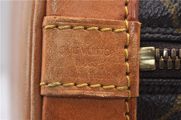 Authentic LOUIS VUITTON Monogram Alma Hand Bag M51130 LV 4785C
