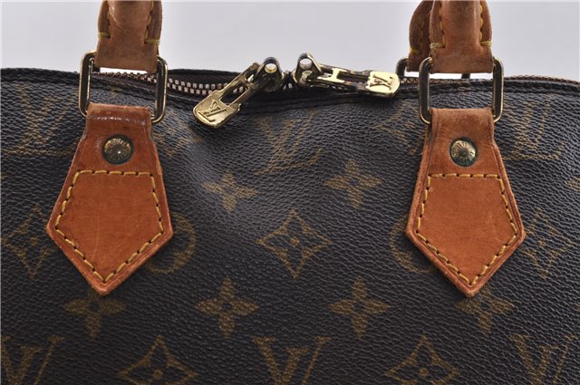 Authentic LOUIS VUITTON Monogram Alma Hand Bag M51130 LV 4785C