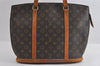 Authentic Louis Vuitton Monogram Babylone Shoulder Tote Bag M51102 LV Junk 4785I