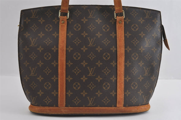 Authentic Louis Vuitton Monogram Babylone Shoulder Tote Bag M51102 LV Junk 4785I