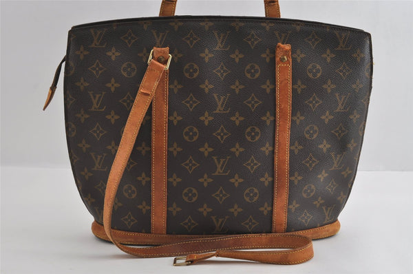 Authentic Louis Vuitton Monogram Babylone Shoulder Tote Bag M51102 LV Junk 4785I