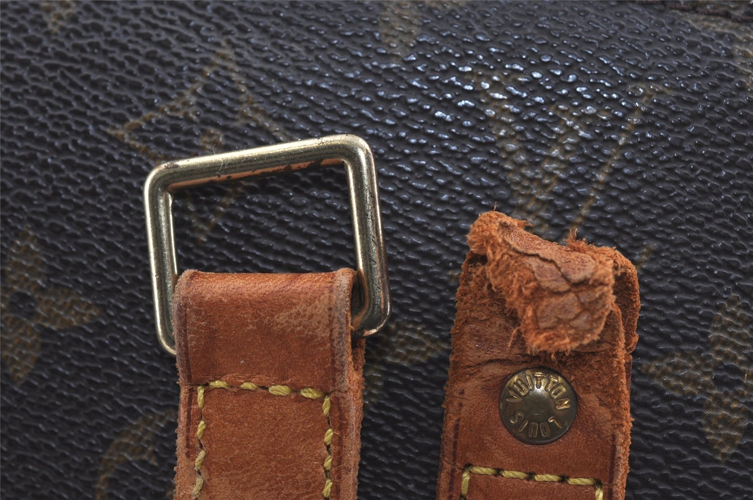 Authentic Louis Vuitton Monogram Babylone Shoulder Tote Bag M51102 LV Junk 4785I